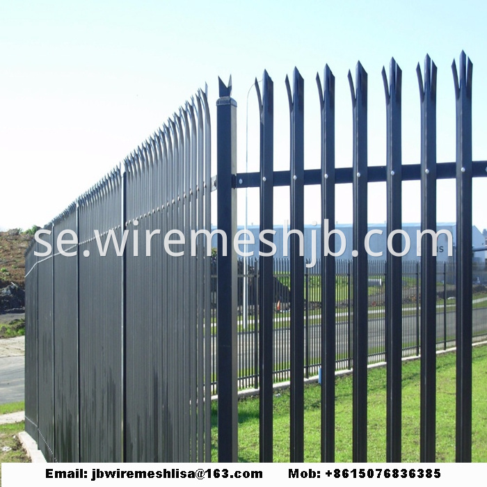 Powder Coated And Galvanized Palisade Fence Panels